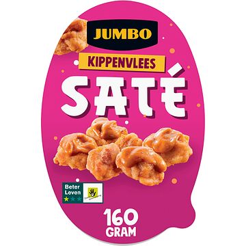 Foto van Jumbo sate zonder stokjes kip 160g