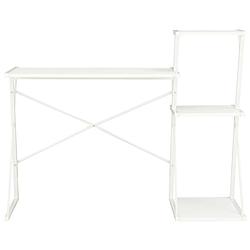 Foto van Infiori bureau met schap 116x50x93 cm wit