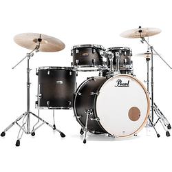 Foto van Pearl dmp925s/c262 decade maple satin black burst 5 delig drumstel