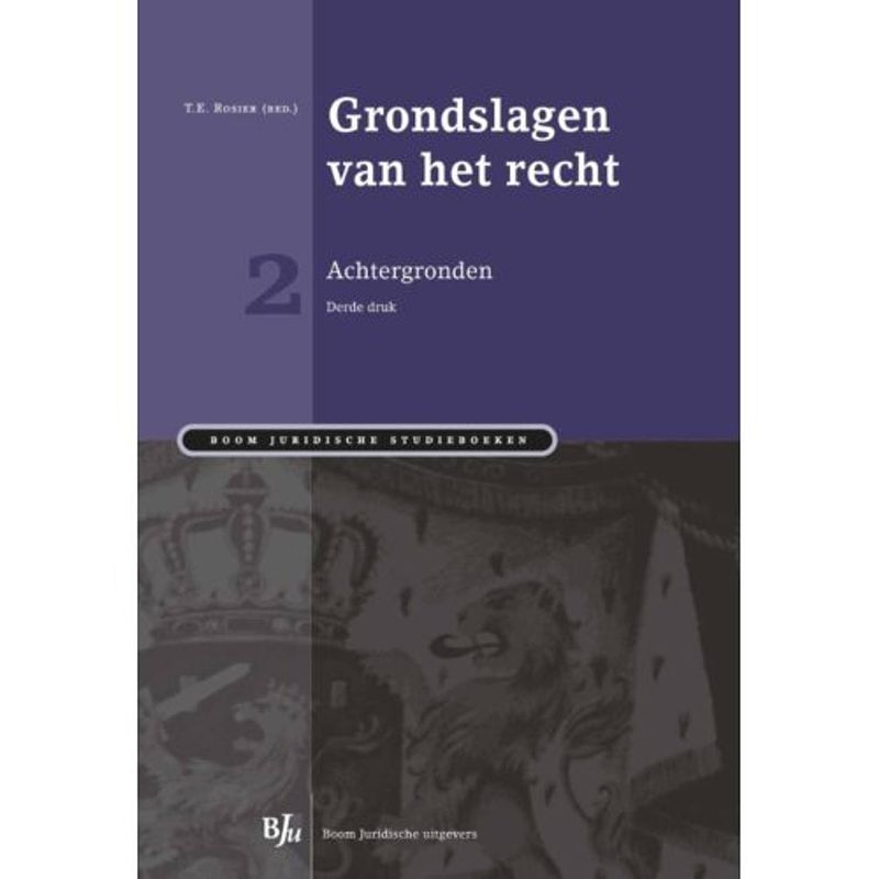 Foto van Grondslagen van het recht 2: achtergronden - boom