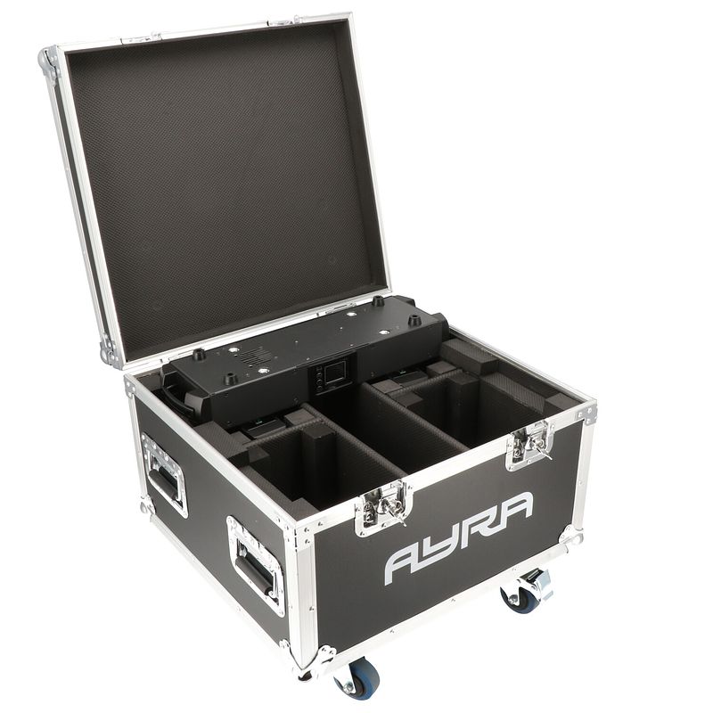 Foto van Ayra vision twins-case-spb flightcase voor 2x ayra vision twins spb