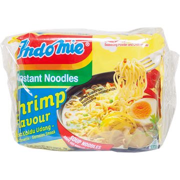 Foto van Indomie instant noodles soup shrimp flavour 70g bij jumbo