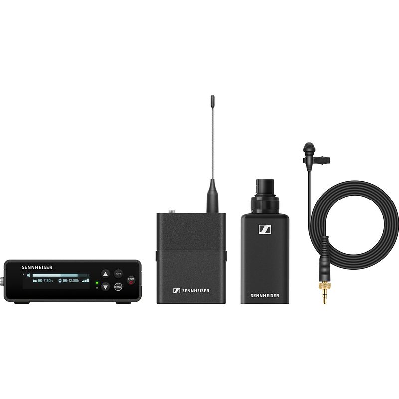 Foto van Sennheiser ew-dp eng set (y1-3) camera microfoon combinatieset (1785 - 1805 mhz)