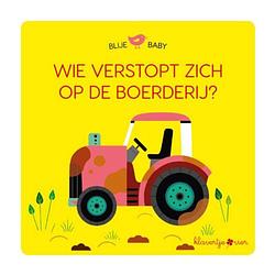 Foto van Blije baby: wie verstopt zich op de boerderij?