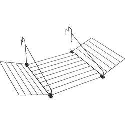 Foto van Tomado metaltex hangdroogrek tilburg 12m mat zwart