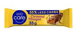 Foto van Wecare reep caramel nougat flavour 35 g wikkel bij jumbo