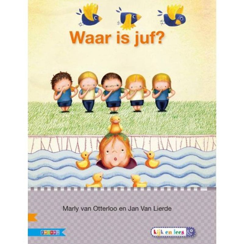 Foto van Waar is juf? / avi e3 - veilig leren lezen