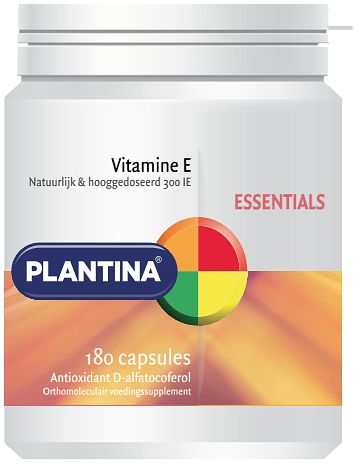 Foto van Plantina essentials vitamine e capsules