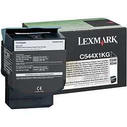 Foto van Lexmark recycling toner c544 c546 x544 x546 x548 c544x1kg origineel zwart 6000 bladzijden