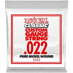 Foto van Ernie ball 1222 .022 classic pure nickel wound losse snaar voor elektrische gitaar