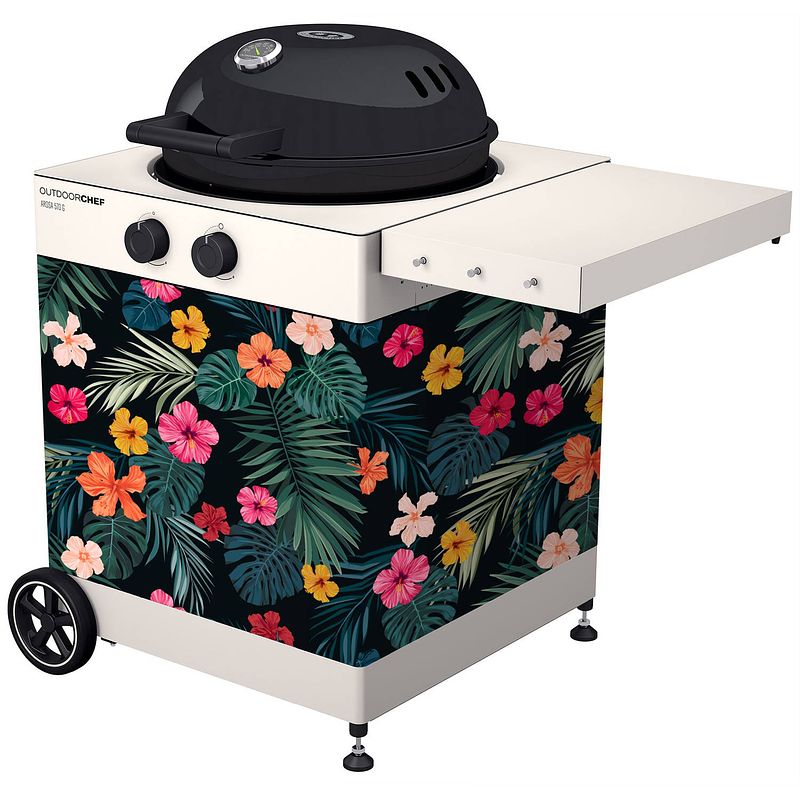 Foto van Outdoor chef bbq accessoire uitwisselbaar front voor arosa 570 g aloha hawaï