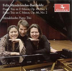 Foto van Piano trios op. 49 no. 1 & op. 66 no. 2 - cd (0044747292526)