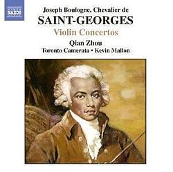 Foto van Saint-georges: violin concertos - cd (0747313232222)