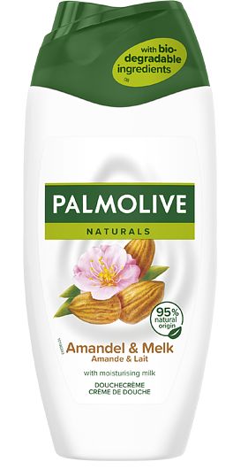 Foto van Palmolive naturals amandelmelk douchegel 250 ml bij jumbo