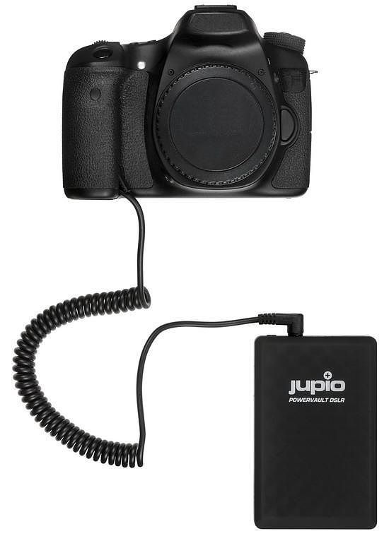 Foto van Powervault dslr externe accu voor nikon d3300