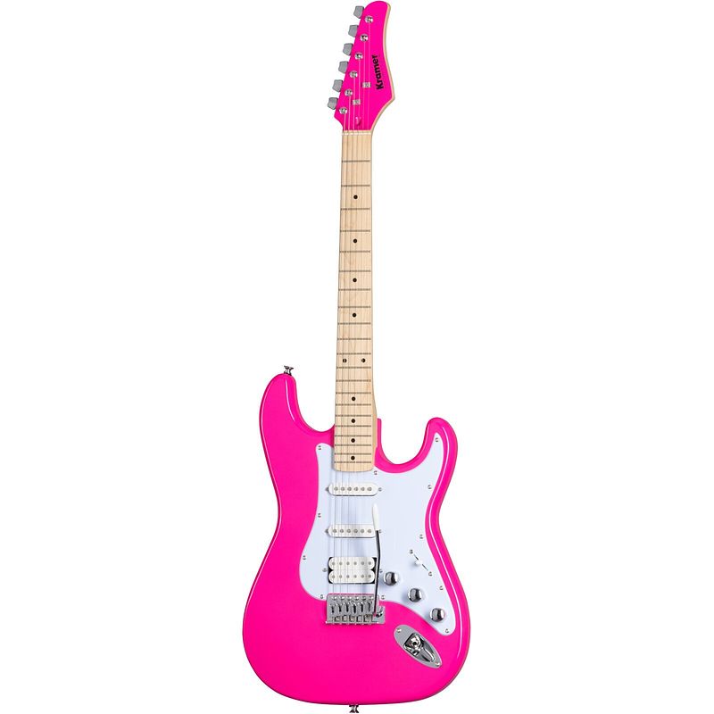 Foto van Kramer guitars original collection focus vt-211s hot pink elektrische gitaar