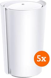 Foto van Tp-link deco x95 mesh wifi 6 (5-pack)