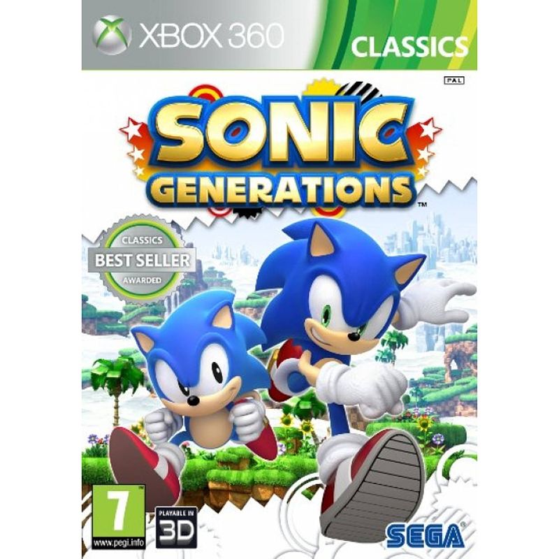 Foto van Sonic generations (classics)