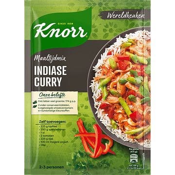 Foto van Knorr wereldkeuken maaltijdmix indiase curry 36g bij jumbo