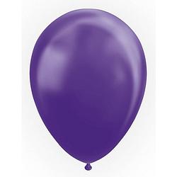 Foto van Wefiesta ballonnen 30,5 cm latex paars metallic 25 stuks