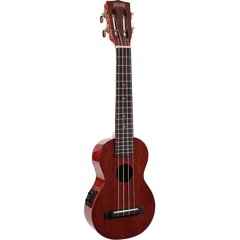 Foto van Mahalo mj1/csvtvna java series sopraan e/a ukulele long neck