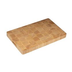 Foto van Hendi snijplank rubberwood 26,5 x 32,5 cm