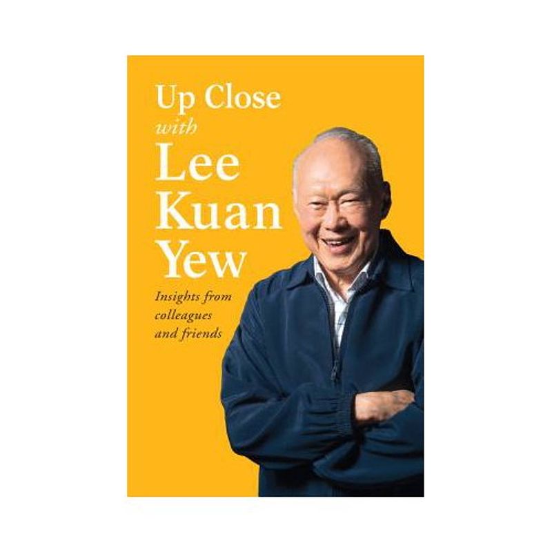 Foto van Up close with lee kuan yew