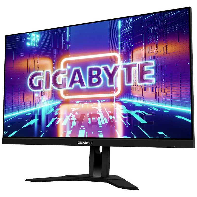 Foto van Gigabyte m28u led-monitor 71.1 cm (28 inch) energielabel g (a - g) 3840 x 2160 pixel uhd 1 ms usb 3.2 gen 1 (usb 3.0), hdmi, displayport, hoofdtelefoon (3.5 mm