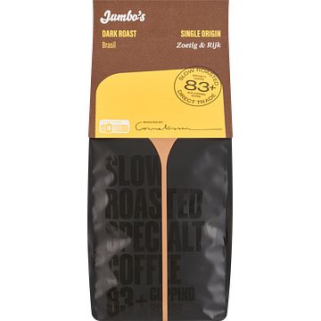 Foto van Jumbo'ss dark roast brasil zoetig & rijk 500 g