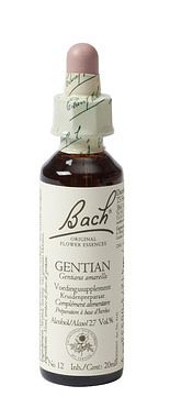 Foto van Bach flower remedies gentiaan 12