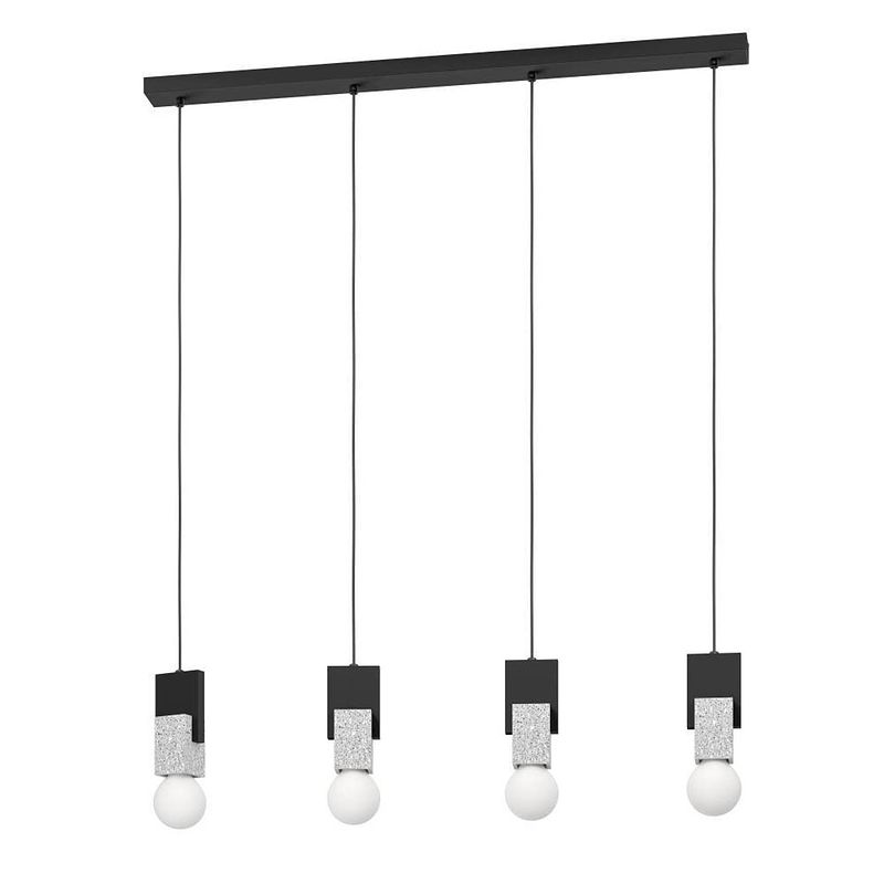 Foto van Eglo lobatia hanglamp - e27 - ø 40.0 cm - zwart