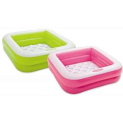 Foto van Intex playbox roze babybad 85x85cm roze intex zwembaden