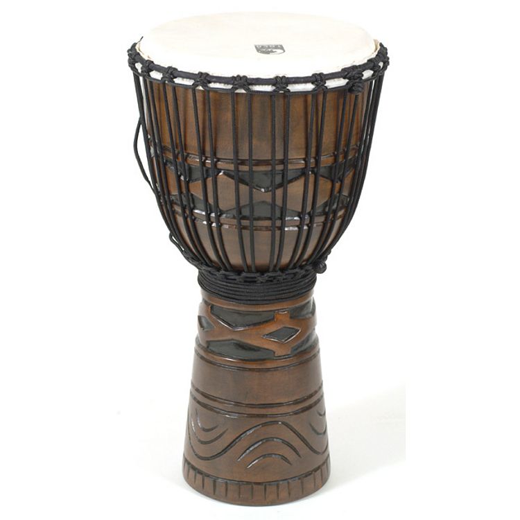 Foto van Toca todj-12am 12 inch origins series djembe african mask