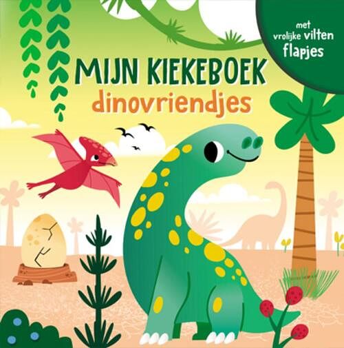 Foto van Mijn kiekeboek - dinovriendjes - hardcover (9789463547161)