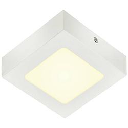 Foto van Slv 1003017 senser 12 led-plafondlamp led vast ingebouwd 8.2 w wit