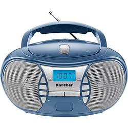 Foto van Karcher rr 5025 radio/cd-speler vhf (fm) aux, cd blauw