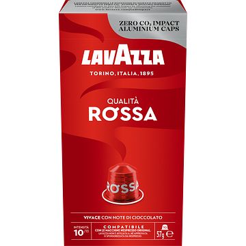 Foto van Qualita rossa koffiecups 10st bij jumbo