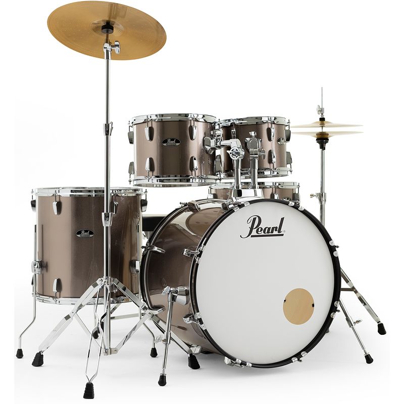 Foto van Pearl rs585c/c707 roadshow bronze metallic drumstel