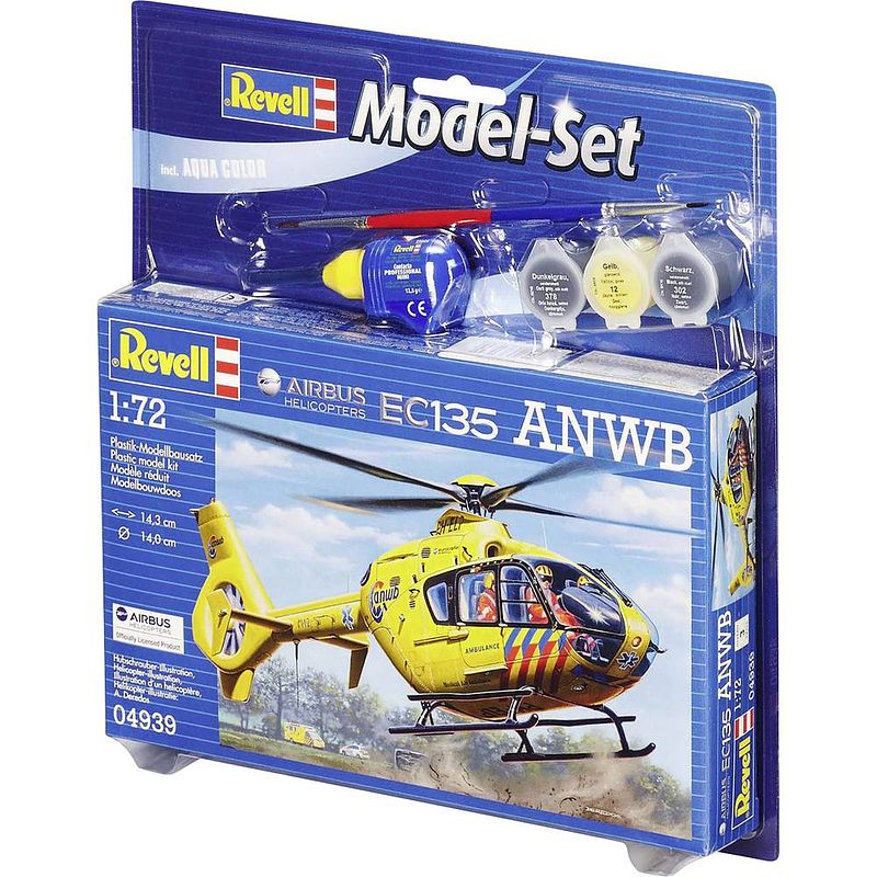 Foto van Revell 64939 airbus ec135 helikopter (bouwpakket) 1:72