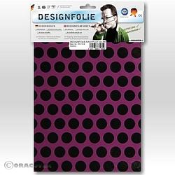 Foto van Oracover 90-054-071-b designfolie easyplot fun 1 (l x b) 300 mm x 208 mm violet-zwart