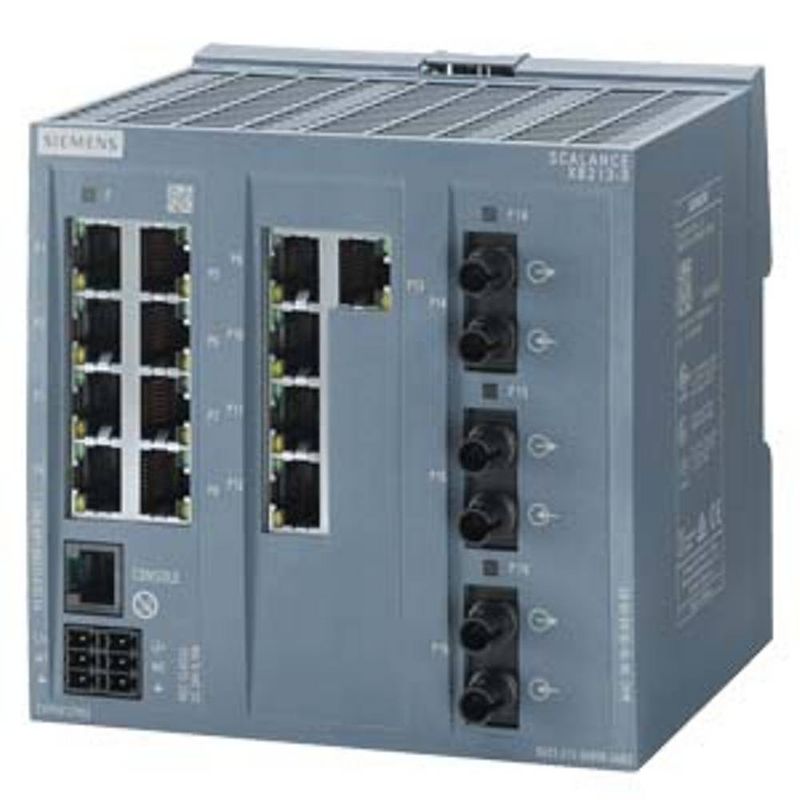 Foto van Siemens 6gk52133bb002tb2 6gk5213-3bb00-2tb2 industrial ethernet switch 10 / 100 mbit/s