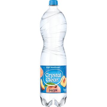 Foto van 2e halve prijs | crystal clear sparkling peach fles 1,5l aanbieding bij jumbo