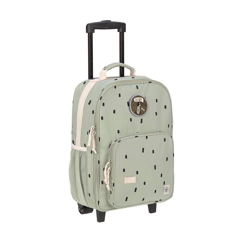 Foto van Lassig kindertrolley happy prints light olive