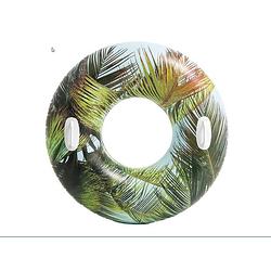 Foto van Opblaasbare palmbomen zwemband/zwemring 97 cm - zwembanden