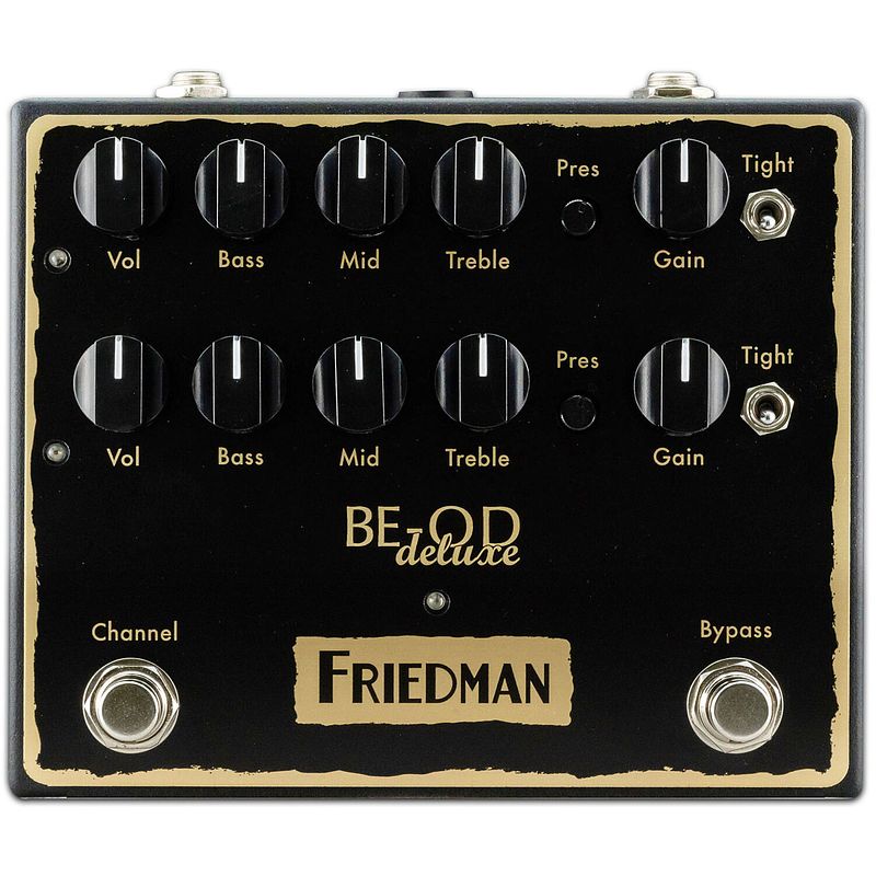 Foto van Friedman be-od deluxe overdrive effectpedaal