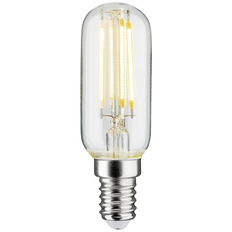 Foto van Paulmann 28693 led-lamp energielabel f (a - g) e14 4.8 w warmwit (ø x h) 25 mm x 82 mm 1 stuk(s)