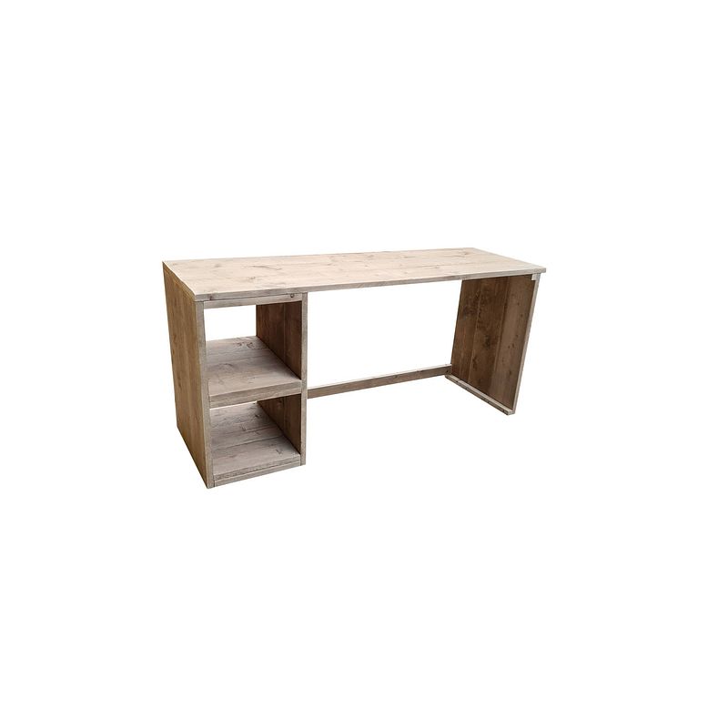 Foto van Wood4you bureau detroit - steigerhout 160lx72dx75h