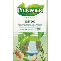 Foto van Pickwick herbal detox kruiden thee 20 stuks bij jumbo