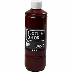 Foto van Packlinq textile color. bruin. 500 ml/ 1 fles