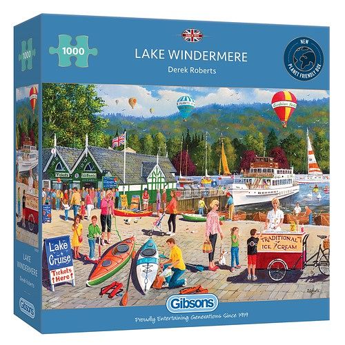 Foto van Gibsons - lake windermere (1000 stukjes) - puzzel;puzzel (5012269063257)